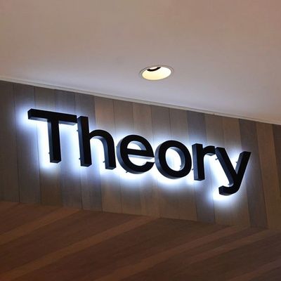 Escritório Casa Decoração Nome Logo Negócios LED Metal Sign Acrílico LED Iluminado Sign Custom