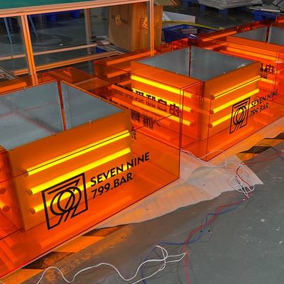 Modulos LED de 12 V Tabela de círculo montada na parede para restaurante de bar