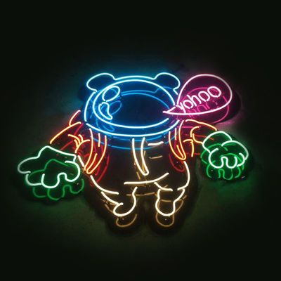 Art Acrílico LED Neon Lights Parede pendurada para festa bar decoração com tamanho personalizado