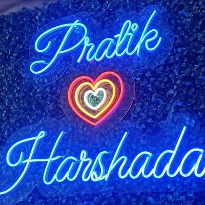 Art Acrílico LED Neon Lights Parede pendurada para festa bar decoração com tamanho personalizado