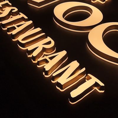 50000 Horas de Trabalho Vida inteira atraente 3D LED Resina Acrílica Café Loja sinal