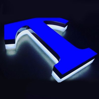 Iluminação exterior Impressão à prova d'água LED Iluminado letras 3D com aplicações de parque