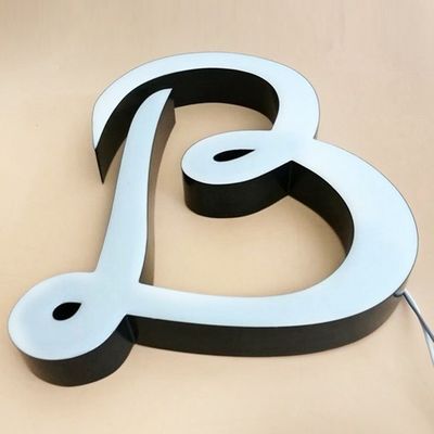 Iluminação exterior Impressão à prova d'água LED Iluminado letras 3D com aplicações de parque