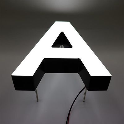 Iluminação exterior Impressão à prova d'água LED Iluminado letras 3D com aplicações de parque