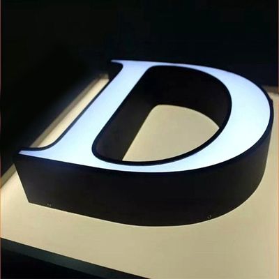 Iluminação exterior Impressão à prova d'água LED Iluminado letras 3D com aplicações de parque