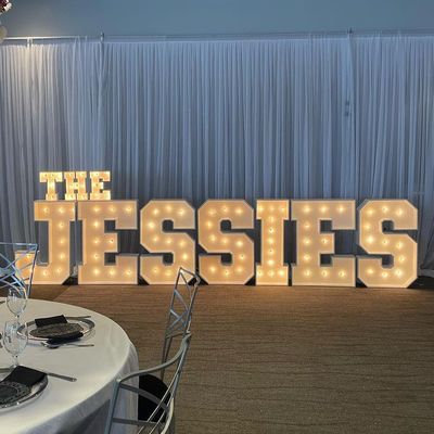 Hotéis Lâmpadas de decoração de lojas Pequenas Marquette Led Letras com 12V de entrada de tensão Marquette Sign