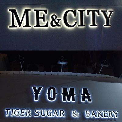 50000 Horas de Trabalho Vida útil Sinalização de Shopping Personalizada 3D Acrílico LED Light Sign para Casamento