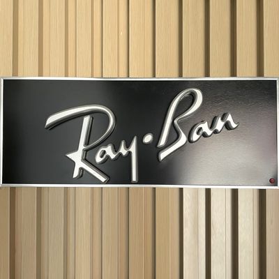 Publicidade acrílica 3D LED Caracteres luminosos de plástico para sinal de logotipo de palavra frontlit