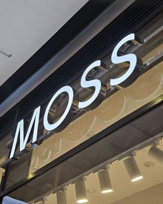 Logotipo de carta de parede interior de aço inoxidável 3D personalizado