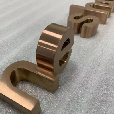 Publicidade em ouro 3D LED sinais eletrônicos para logotipo da loja Light Board Display Promoção
