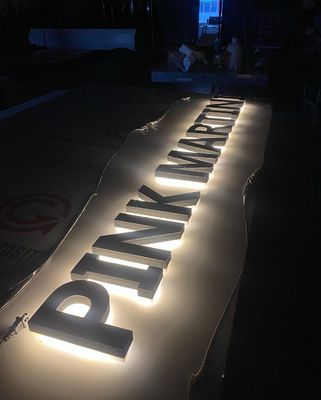 Modulos LED Fonte de luz Tabuleiro de sinalização comercial para publicidade de escritório interior e exterior