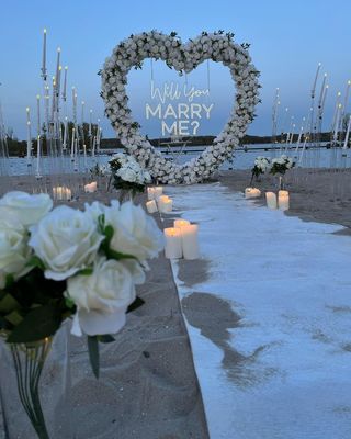 Marquise de casamento ilumina letras sinal de néon para decoração personalizada