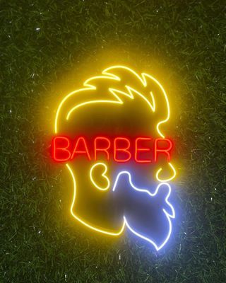 2- Design Custom Made Flexível Lâmpada de Faixa Iluminação Tatuagem Nome Jogo Logotipo Estúdio LED Neon Sign