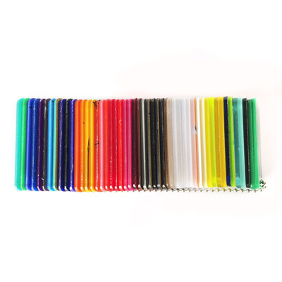 1220*2440mm 2-30mm Folha acrílica de cor clara fundida para moldes de corte de janelas