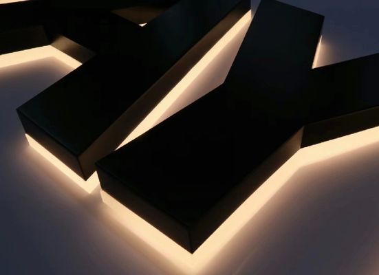 Hospitais Neve ao ar livre Sinalização de canal LED personalizada Sinalização de carta 3D LED Sinalização publicitária