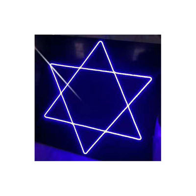 O sinal do quarto de banho Neon Light Peace Sign Hand com 110-240 V de tensão de entrada
