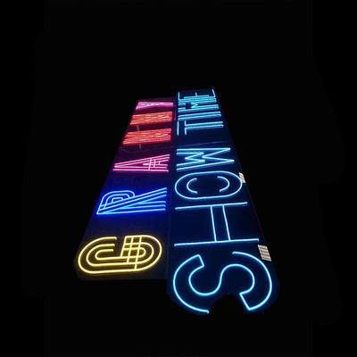 O sinal do quarto de banho Neon Light Peace Sign Hand com 110-240 V de tensão de entrada