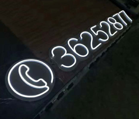 O sinal do quarto de banho Neon Light Peace Sign Hand com 110-240 V de tensão de entrada