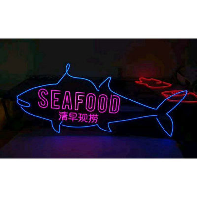 Neon Light Coffee Cup Open Glass Sign Horário de trabalho 20000 Ideal para cafés