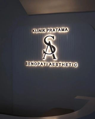 Sinalização interior iluminada Sinalização comercial de metal personalizada exterior com LED 3D