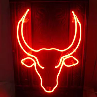 Neon Sign For Gyuumao Embarque Logotipo Personalizado Nome Quadro Publicitário Festa Casa