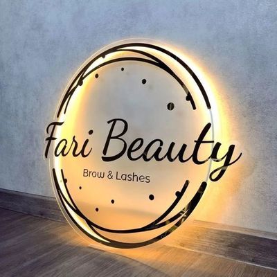 LED Strips Fonte de luz personalizada retroiluminada Carta publicitária Logotipo LED Sinais para negócios
