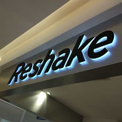 50000 Horas de Tempo de Trabalho LED Canal Carta retroiluminado Sinais para Café Bar Branding