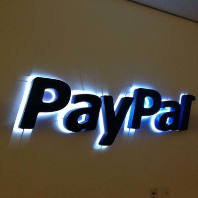 50000 Horas de Tempo de Trabalho LED Canal Carta retroiluminado Sinais para Café Bar Branding