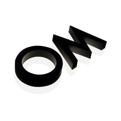 80 Ra Índice de Rendering de Cores Custom 3D Logotipo de Negócios Acrílico Sign para Interior e Exterior