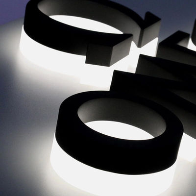 Outdoor Doorstep LED Acrílico Double-Sided Billboard com logotipo iluminado multicolor